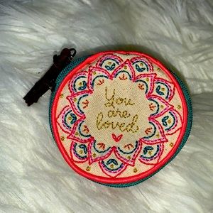 Small treasure bag that says you are loved
